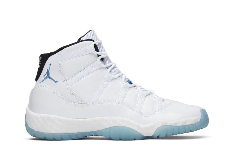 Air Jordan 11 BG 'Legend Blue' — White/Legend Blue