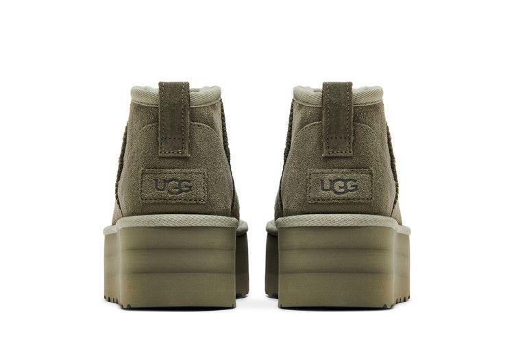 UGG Wmns Classic Ultra Mini Platform Boot 'Moss Green' — Moss Green