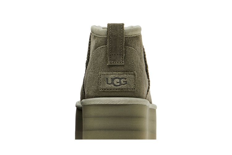 UGG Wmns Classic Ultra Mini Platform Boot 'Moss Green' — Moss Green