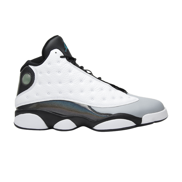 Air Jordan 13 Retro 'Barons' — White/Tropical Teal/Black/Wolf Grey