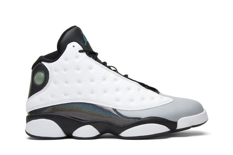 Air Jordan 13 Retro 'Barons' — White/Tropical Teal/Black/Wolf Grey