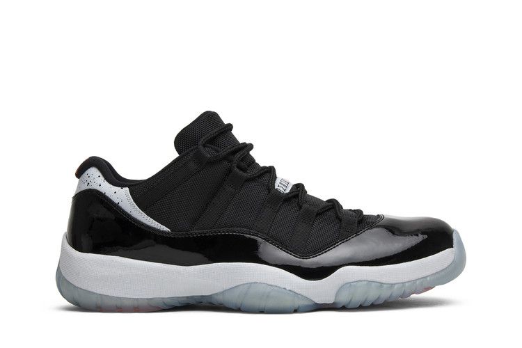 Air Jordan 11 Retro Low 'Infrared 23' — Black/Infrared 23-Pr Platinum