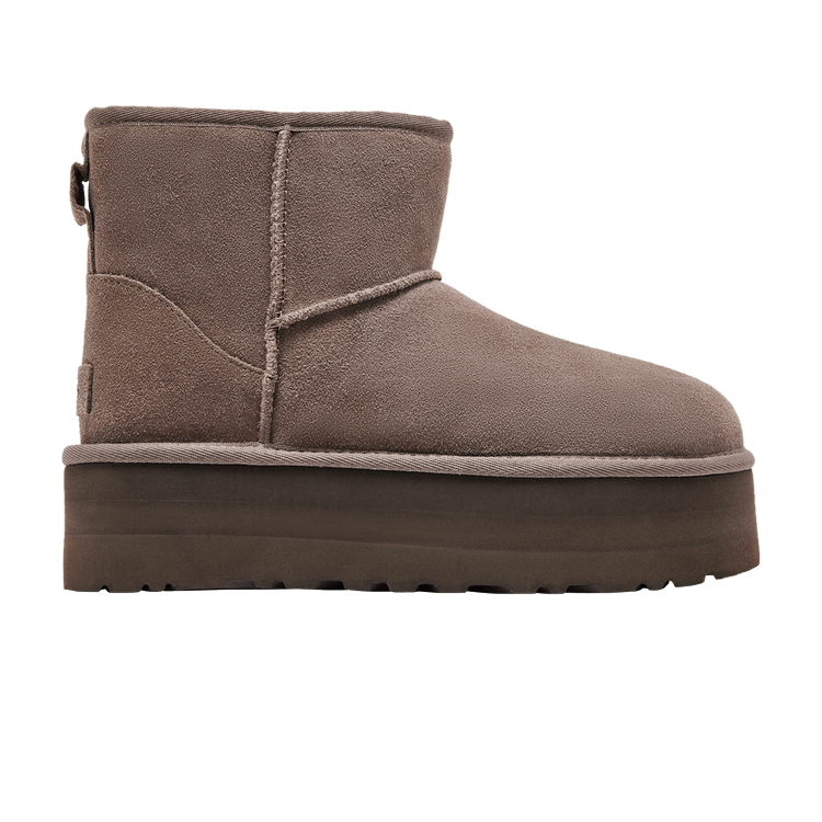 UGG Wmns Classic Mini Platform Boot 'Smoke Plume' — Smoke Plume