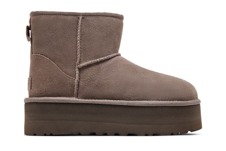 UGG Wmns Classic Mini Platform Boot 'Smoke Plume' — Smoke Plume