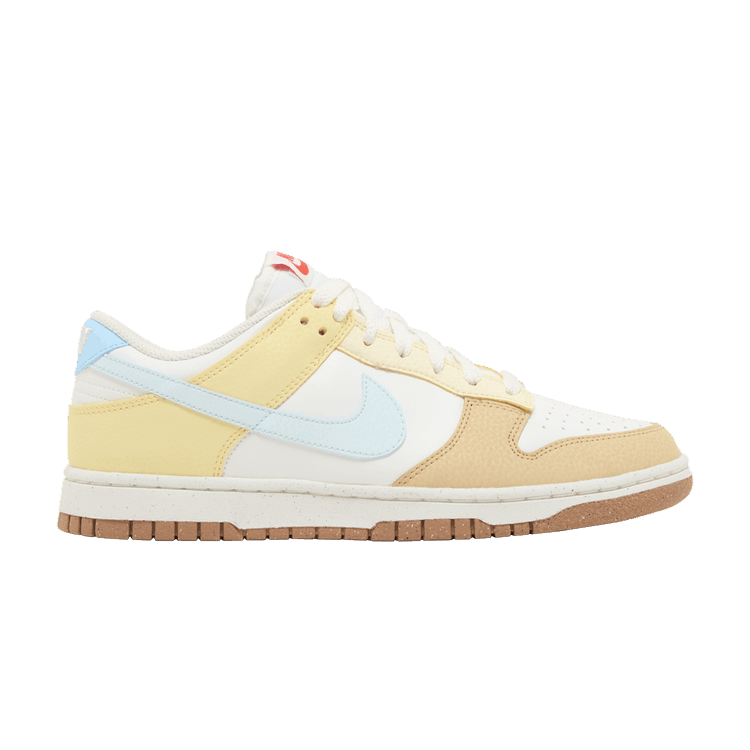 Nike Wmns Dunk Low Next Nature 'Soft Yellow Aquarius Blue' — Summit White/Aquarius Blue/Soft Yellow/Glacier Blue