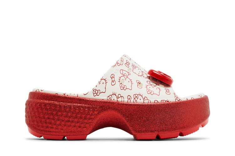 Hello Kitty x Crocs Stomp Slide '50th Anniversary' — White