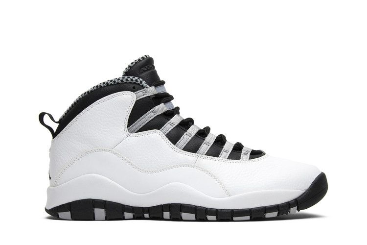 Air Jordan 10 Retro 'Steel' 2013 — White/Black/Light Steel Grey/Varsity Red