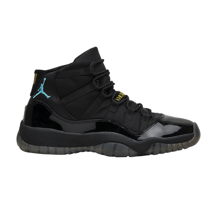 Air Jordan 11 Retro GS 'Gamma Blue' — Black/Gamma Blue/Black/Varsity Maize