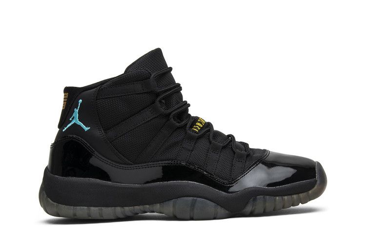 Air Jordan 11 Retro GS 'Gamma Blue' — Black/Gamma Blue/Black/Varsity Maize