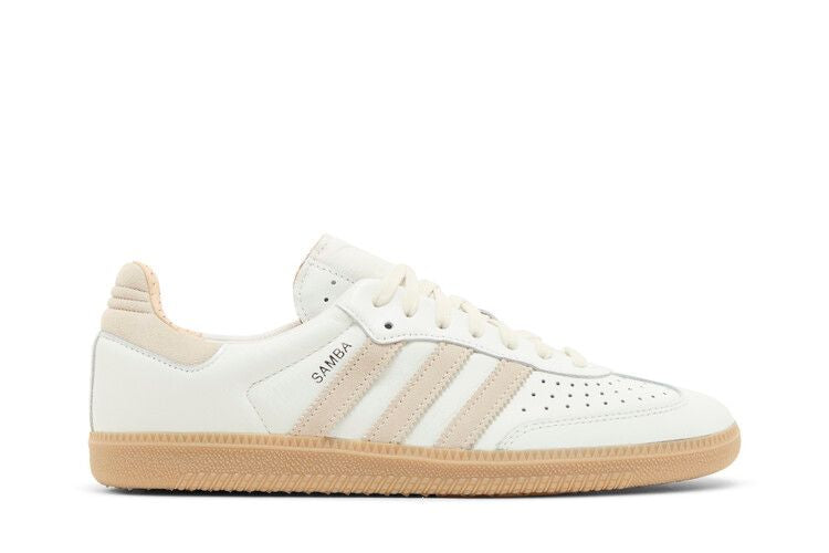 adidas Samba OG 'White Magic Beige Gum' — Core White/Wonder White/Magic Beige