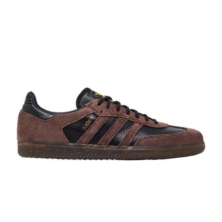 Kader Sylla x adidas Samba ADV 'Brown Gum' — Core Black/Brown/Gum