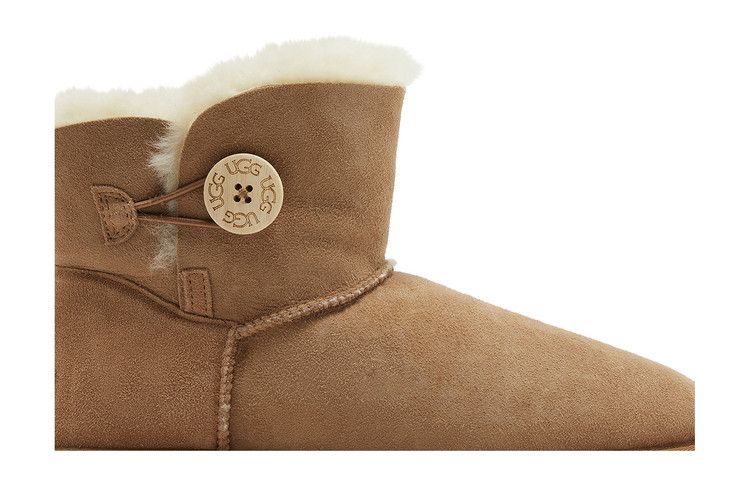 UGG Wmns Mini Bailey Button 2 Boot 'Chestnut' — Chestnut