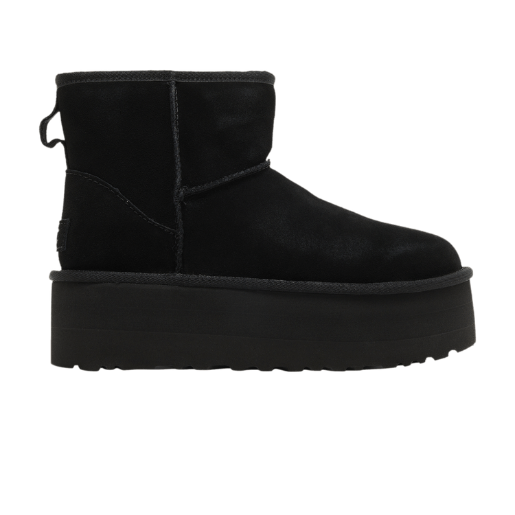 UGG Wmns Classic Mini Platform Boot 'Black' — Black