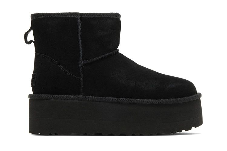 UGG Wmns Classic Mini Platform Boot 'Black' — Black