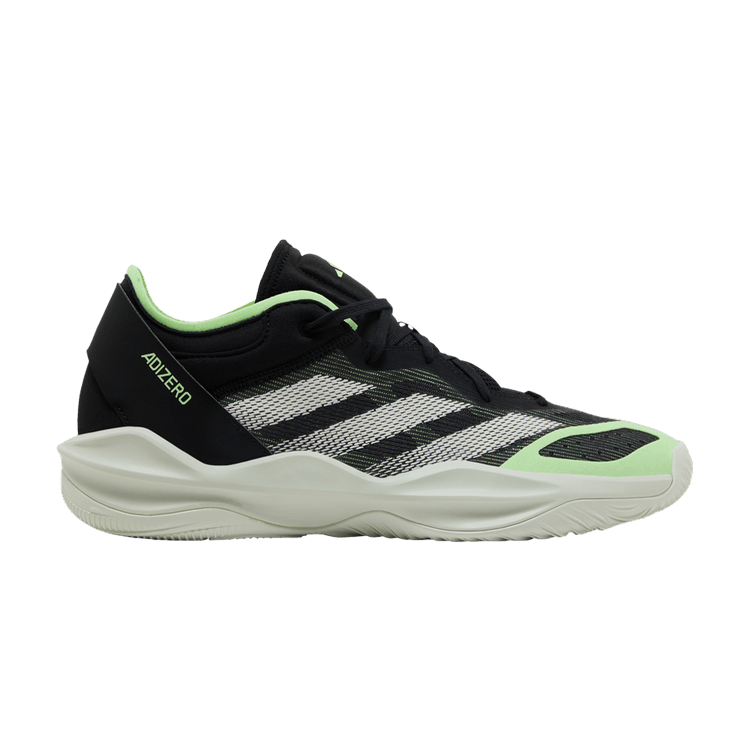 Adidas Adizero Select 2.0 'Black Lime' — Core Black/Cloud White