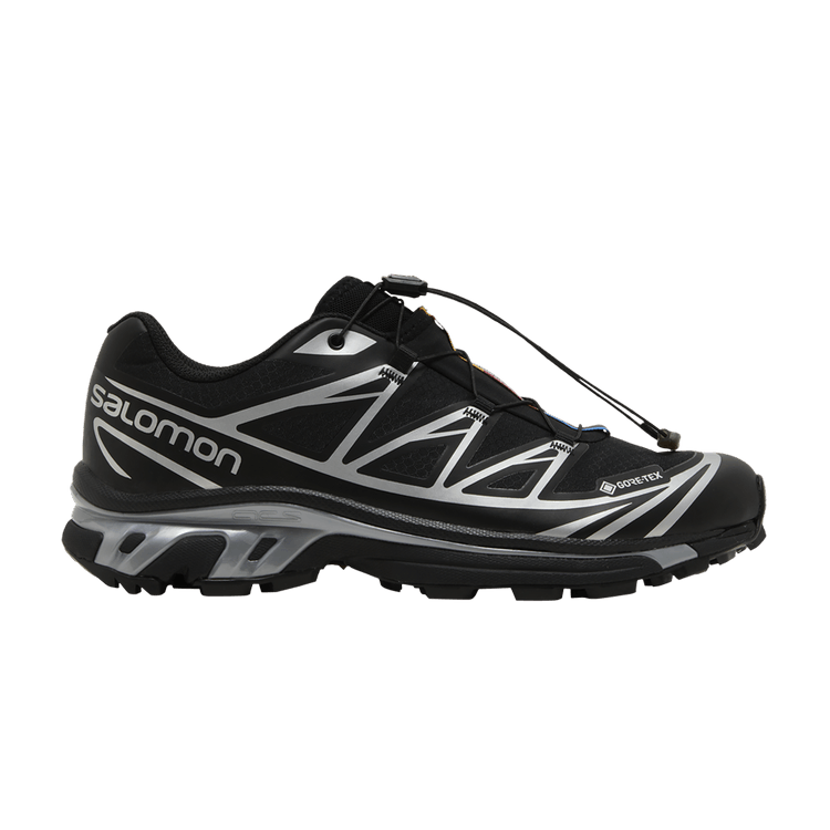 Salomon XT-6 GORE-TEX 'Black Silver' — Black/Black/Footwear Silver