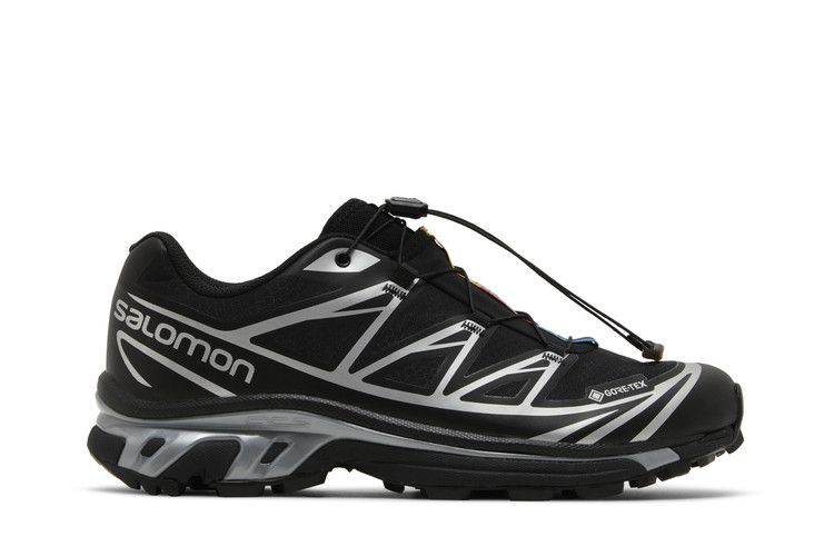 Salomon XT-6 GORE-TEX 'Black Silver' — Black/Black/Footwear Silver
