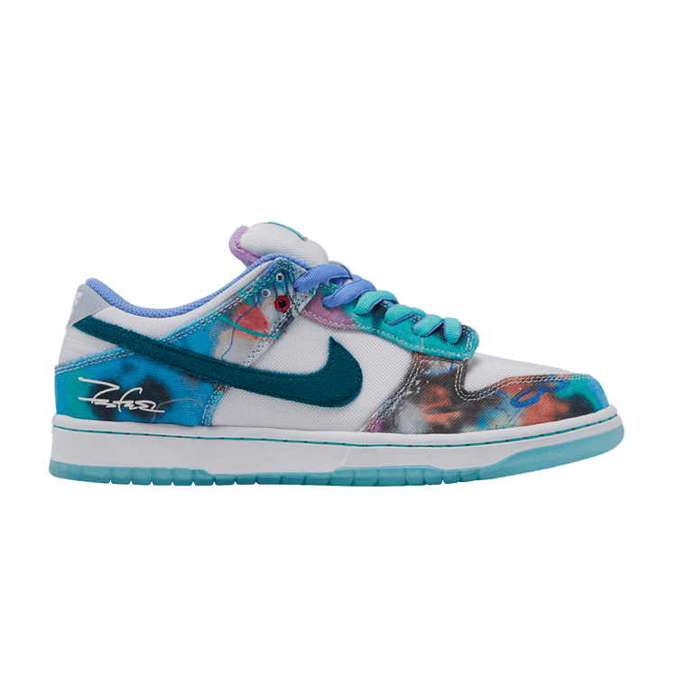 Futura Laboratories x Nike Dunk Low SB 'Bleached Aqua' — Bleached Aqua/Geode Teal/White
