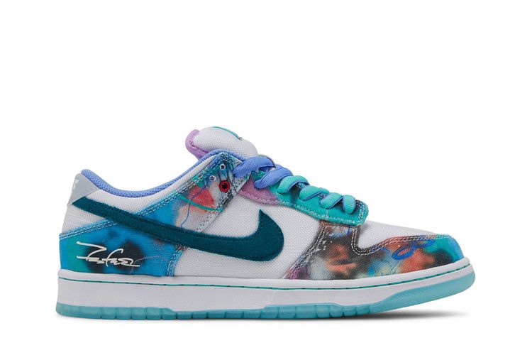 Futura Laboratories x Nike Dunk Low SB 'Bleached Aqua' — Bleached Aqua/Geode Teal/White (2)