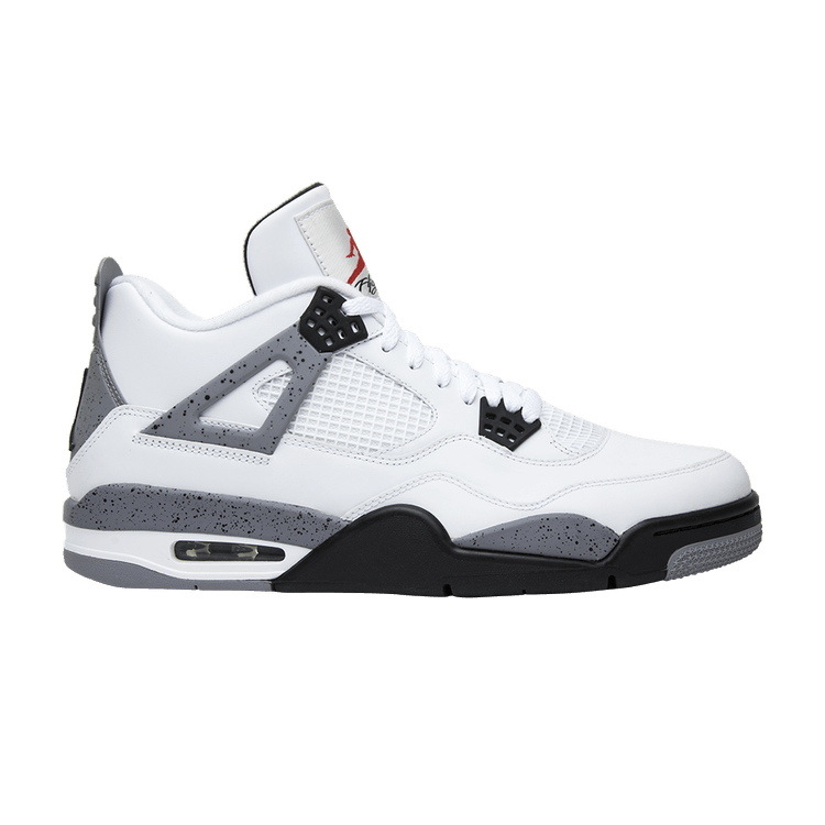 Air Jordan 4 Retro 'White Cement' 2012 — White/Black/Cement Grey