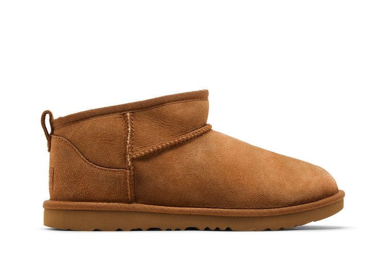 UGG Classic Ultra Mini Boot Kids 'Chestnut' — Chestnut