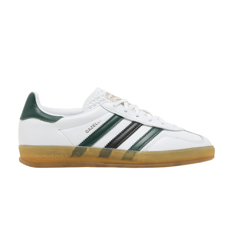 adidas Wmns Gazelle Indoor 'White Collegiate Green' — Cloud White/Collegiate Green/Core Black