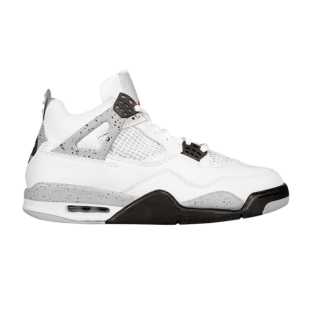 Air Jordan 4 Retro 'White Cement' 1999 — White/Black