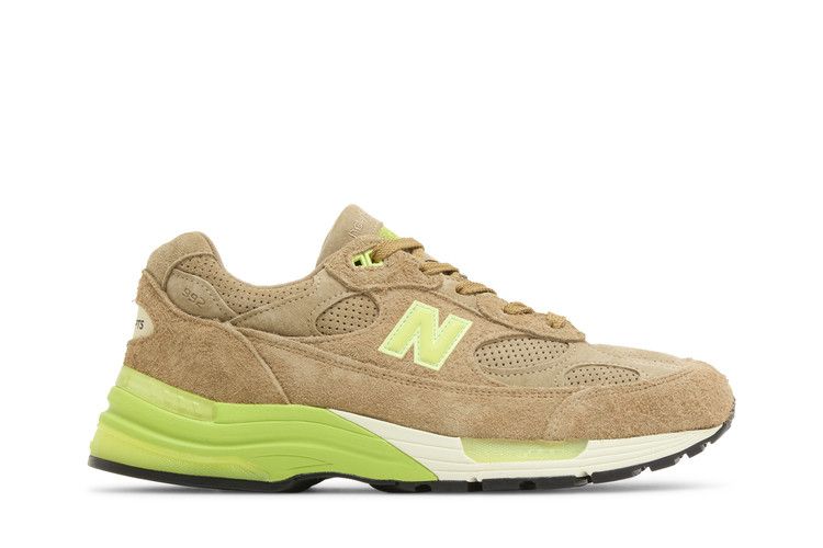 Concepts x New Balance 992 Made in USA 'Low Hanging Fruit' Special Box — Lime/Brown