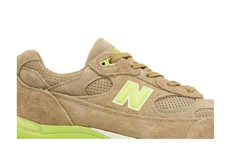 Concepts x New Balance 992 Made in USA 'Low Hanging Fruit' Special Box — Lime/Brown