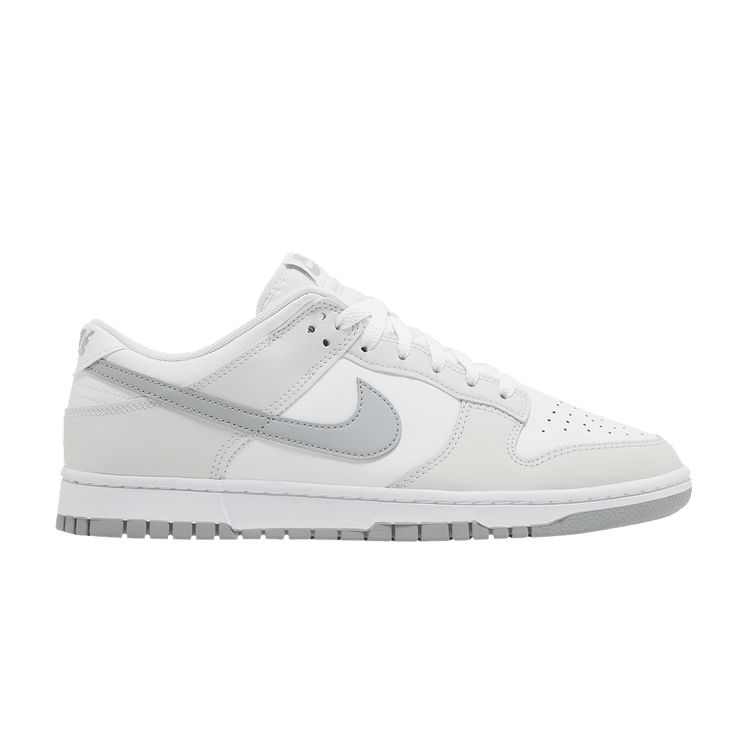 Nike Dunk Low 'Summit White Light Smoke Grey' — Summit White/Light Smoke Grey/Platinum Tint/White