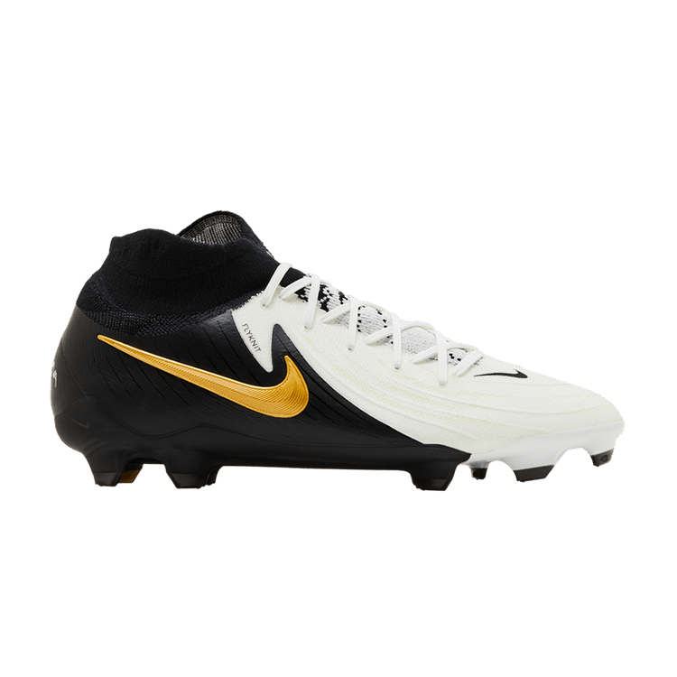 Nike Phantom Luna 2 Pro FG 'White Black Metallic Gold Coin' — White/Black/Metallic Gold Coin