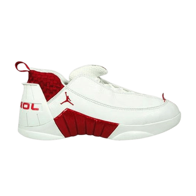 Air Jordan 15 OG Low 'Deep Red' — White/Deep Red