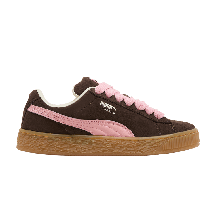 Puma Wmns Suede XL 'Chestnut Brown Peach Smoothie' — Chestnut Brown/Peach Smoothie/Frosted Ivory