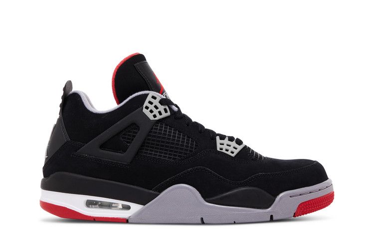 Air Jordan 4 Retro 'Bred' 2012 — Black/Cement Grey/Fire Red