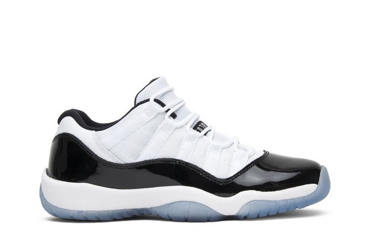 Air Jordan 11 Low BG 'Concord' — White/Black/Dark Concord