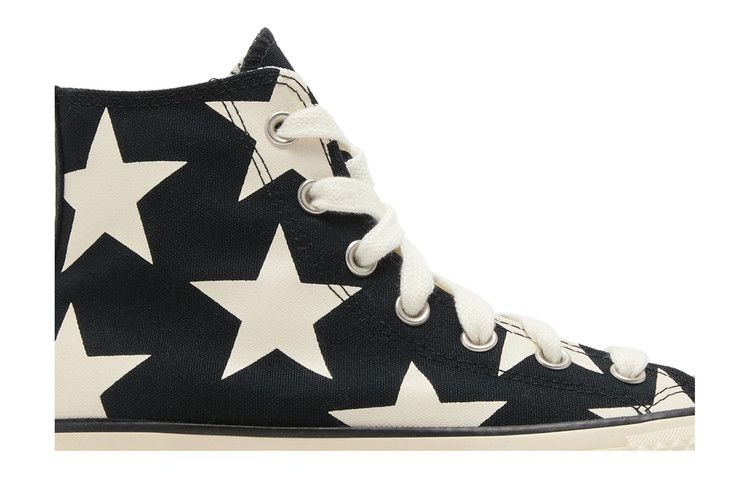 Converse Wmns Chuck Taylor All Star Lift Platform High 'Large Stars' — Black/Natural Ivory/Egret