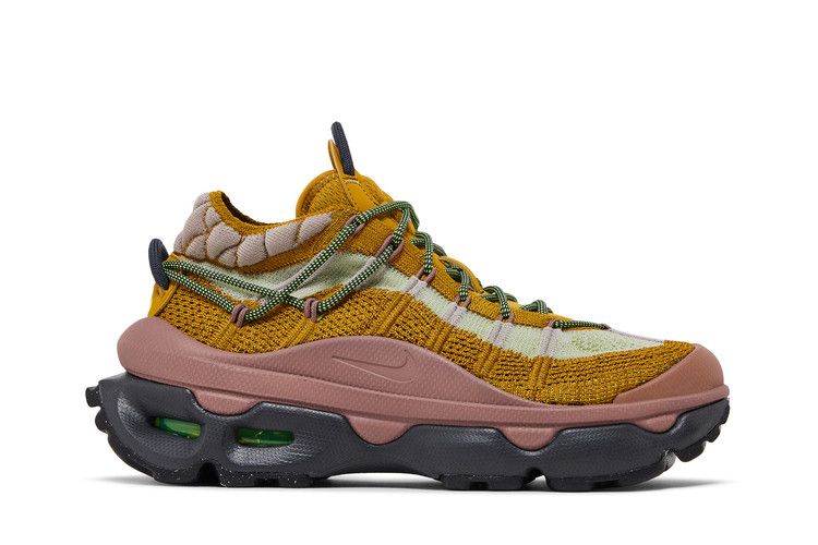 Nike Wmns Air Max Flyknit Venture 'Bronzine Smokey Mauve' — Bronzine/Volt/Smokey Mauve/Dark Smoke Grey (2)