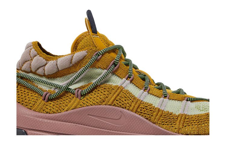 Nike Wmns Air Max Flyknit Venture 'Bronzine Smokey Mauve' — Bronzine/Volt/Smokey Mauve/Dark Smoke Grey (3)