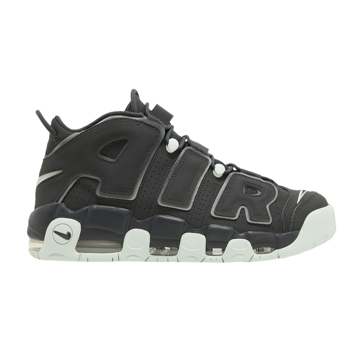 Nike Air More Uptempo '96 'Dark Smoke Grey' — Dark Smoke Grey/Light Smoke Grey/Barely Green/Dark Smoke Grey