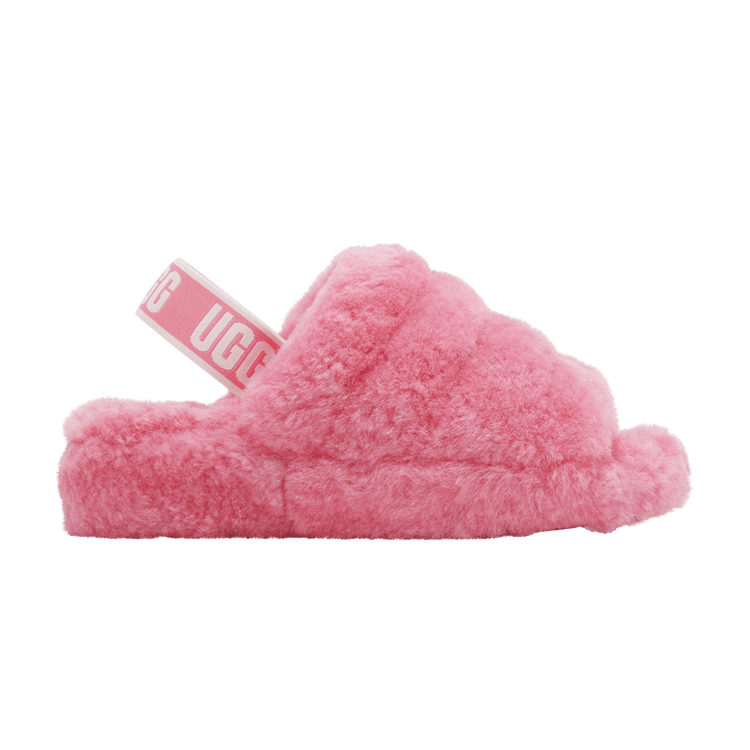UGG Wmns Fluff Yeah Slide 'Pink Rose' — Pink Rose