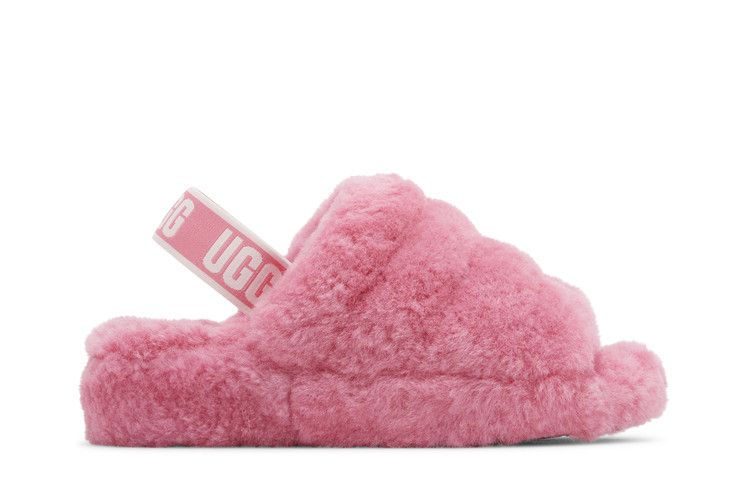 UGG Wmns Fluff Yeah Slide 'Pink Rose' — Pink Rose