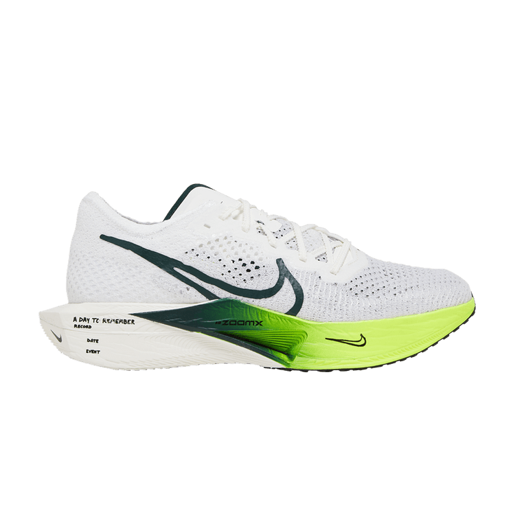 Nike ZoomX VaporFly Next% 3 'Wake Up Pack' — White/Pro Green/Volt/Sail/Black