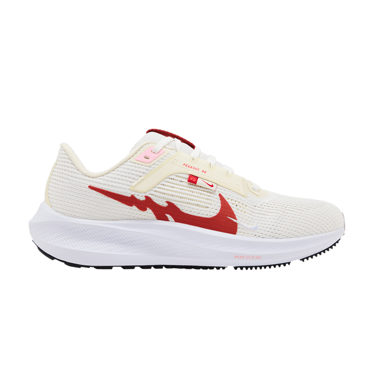 Nike Wmns Air Zoom Pegasus 40 'Year of the Dragon' — Sail/White/Coconut Milk/Dragon Red