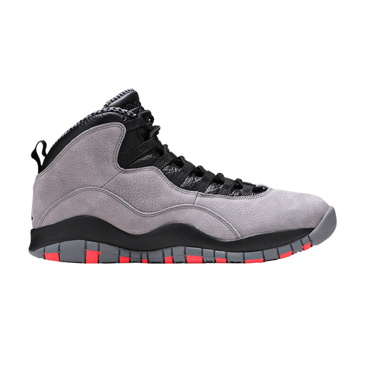 Air Jordan 10 Retro 'Cool Grey' — Cool Grey/Infrared-Black