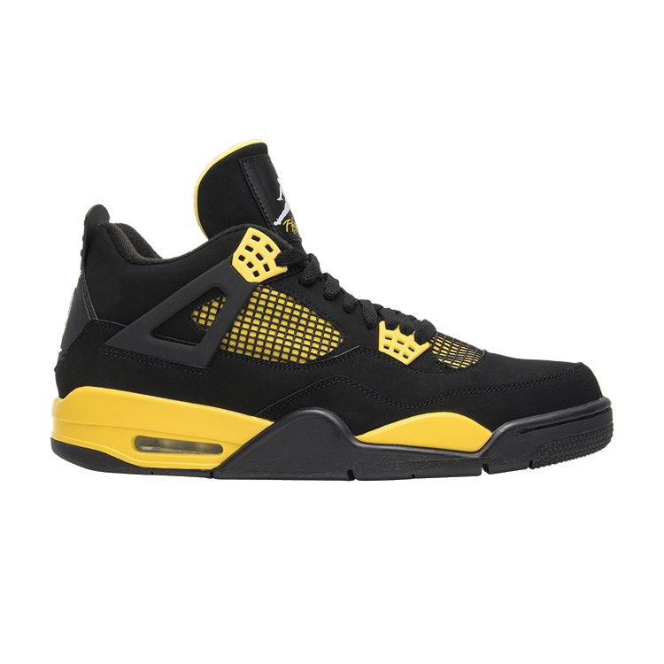 Air Jordan 4 Retro 'Thunder' 2012 — Black/White/Tour Yellow