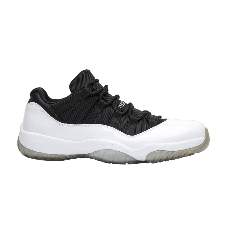 Air Jordan 11 Retro Low 'Tuxedo' — White/Black-True Red