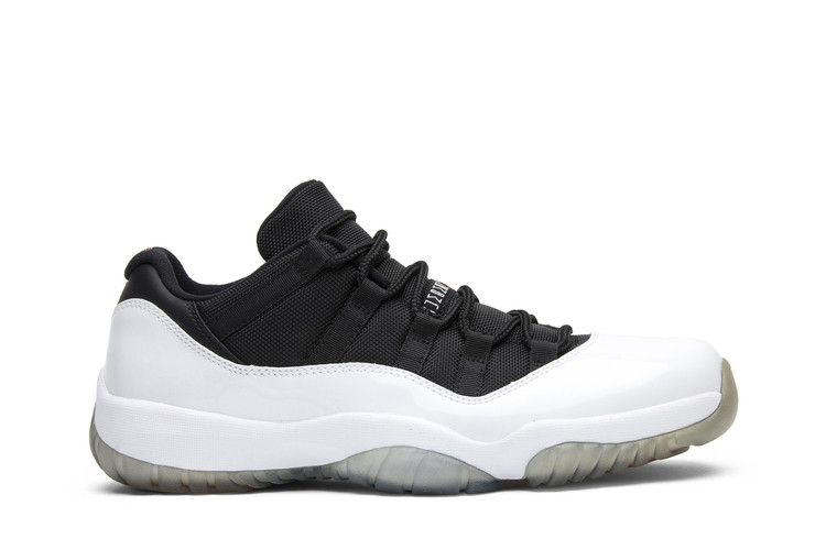Air Jordan 11 Retro Low 'Tuxedo' — White/Black-True Red