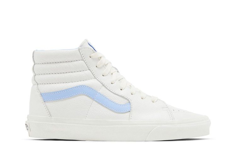 Vans Sk8-Hi Vintage Leather 'Blanc de Blanc Blue' — Blanc De Blanc/Multi