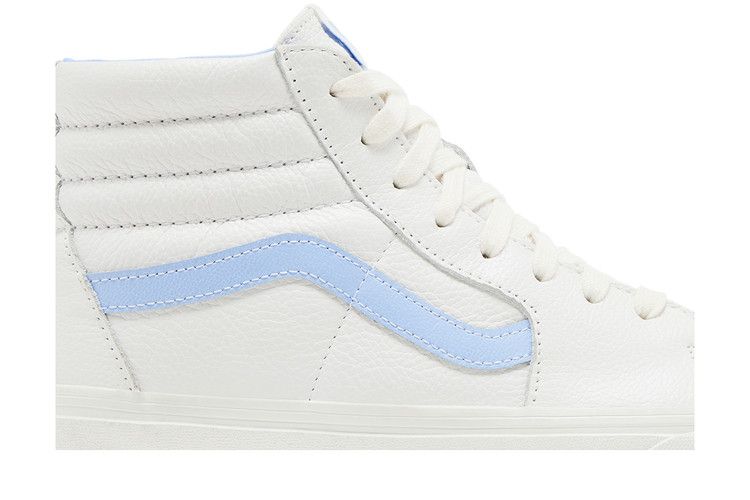 Vans Sk8-Hi Vintage Leather 'Blanc de Blanc Blue' — Blanc De Blanc/Multi