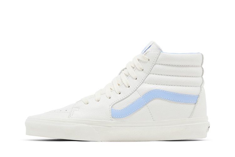 Vans Sk8-Hi Vintage Leather 'Blanc de Blanc Blue' — Blanc De Blanc/Multi